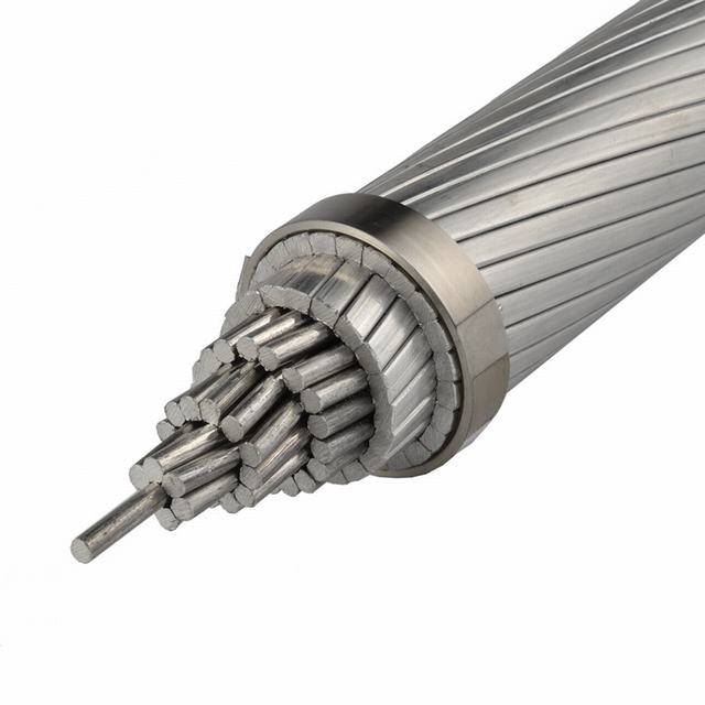 Conductores ACSR reforzado de acero, de Duro Aluminio dibujados los cables