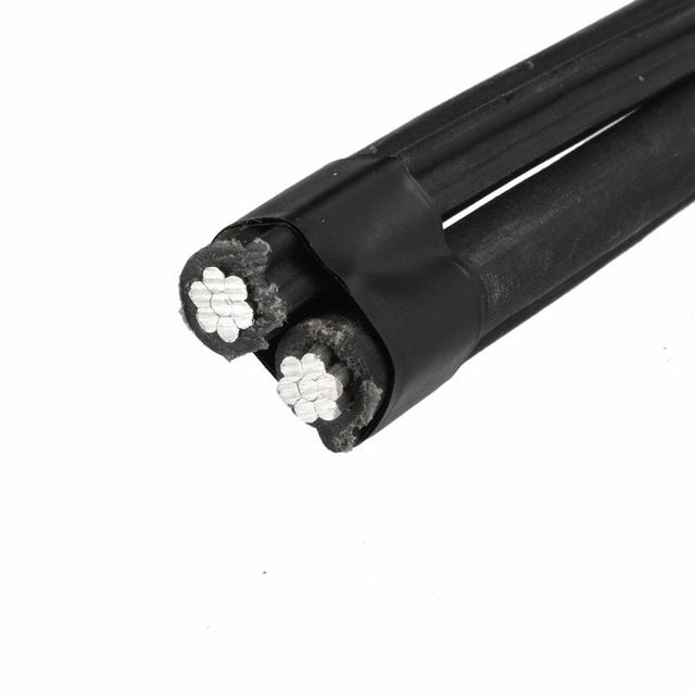  Triplex Ostra aluminio Cable de antena de cable ABC Cable conductor neutro AAC