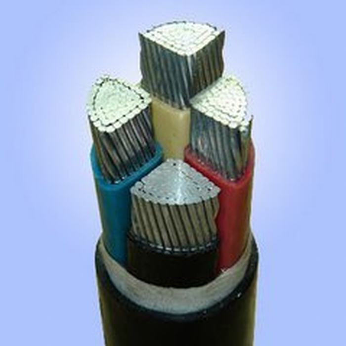 1-35kv Aluminum Core XLPE Insulated PVC Sheathed Unarmoured Power Cable