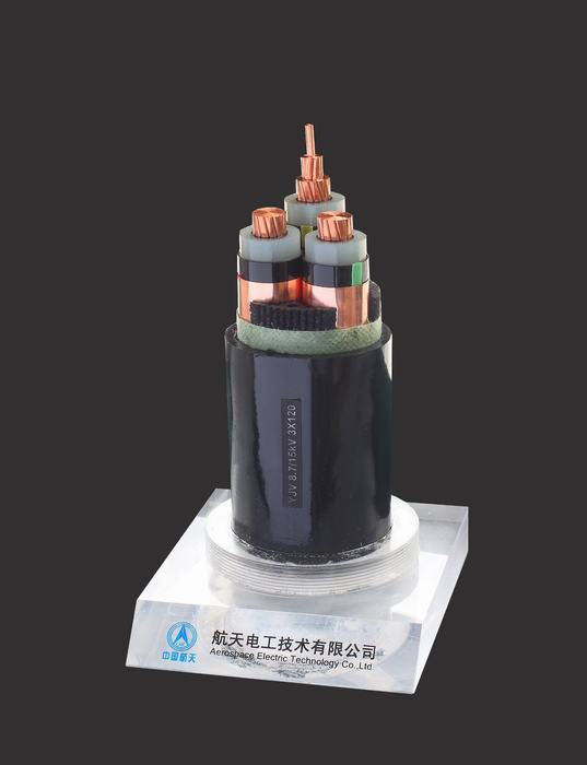1-35kv Copper Core XLPE Insulated PVC Sheathed Unarmoured Power Cable Underground Cable