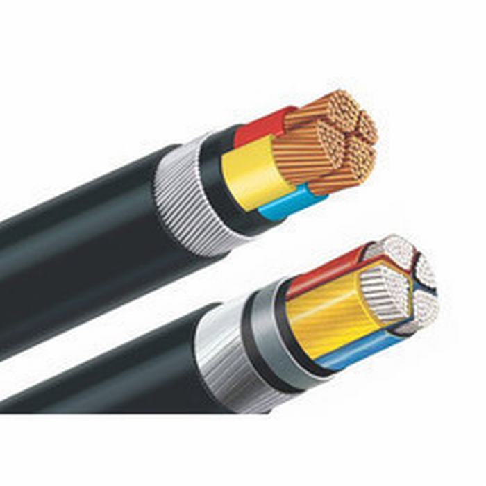 
                                 Retardateur de flamme Câble d'alimentation, basse tension 600 V 3*95mm2, câble d'alimentation avec isolation XLPE Yjv/Yjlv/VV/VLV                            