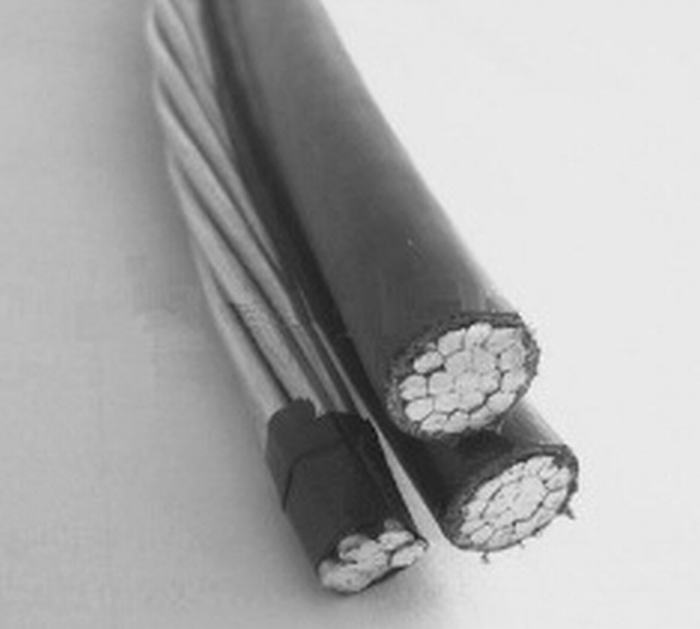 
                                 De lucht Kabel van de Leider van de Kern Cable1+1 ABC XLPE Alumimium                            