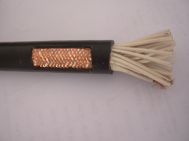  0.6/1kv trenzada de alambres de cobre del cable de control
