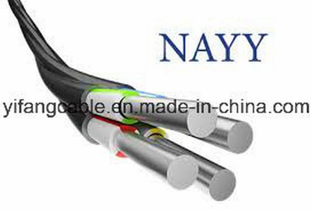  0.6/1kv Nayy Nayy Cable-J / Nayy estándar VDE-O.