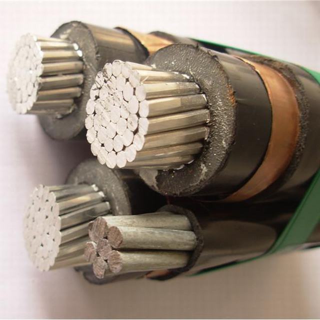  11kv 22kv 33kv Stahldraht-Kurier-mittleres Spannung ABC-Kabel des Al-XLPE
