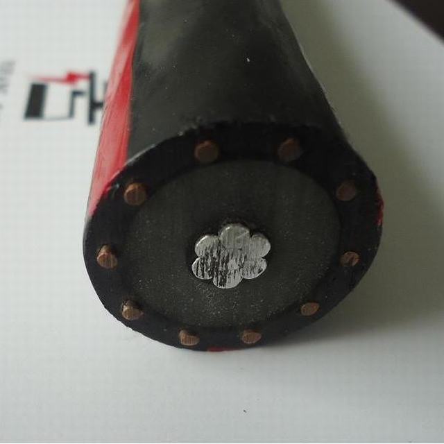 15kv Aluminum Concentric Netrual Cable with 100% / 133% XLPE Insulation Level