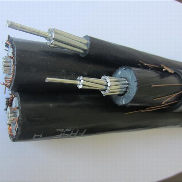 
                                 Arbre d'aluminium 15kv sur le fil antenne câble Câble d'isolation en polyéthylène réticulé MV                            