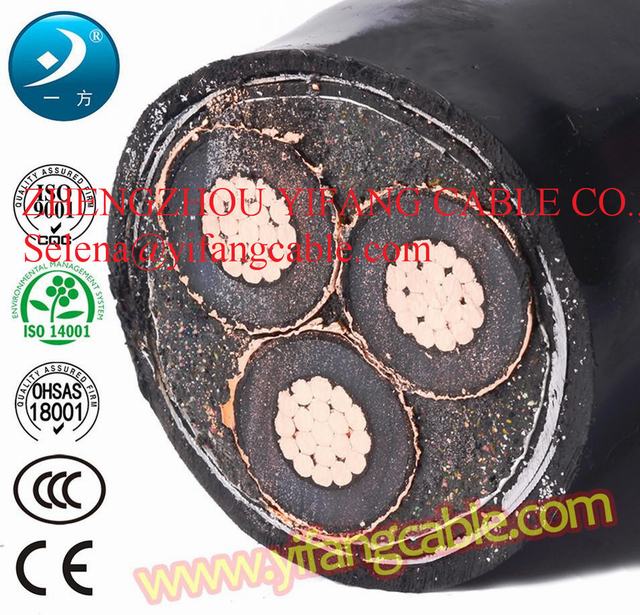 15kv Ug Power Cable 3core240mm2