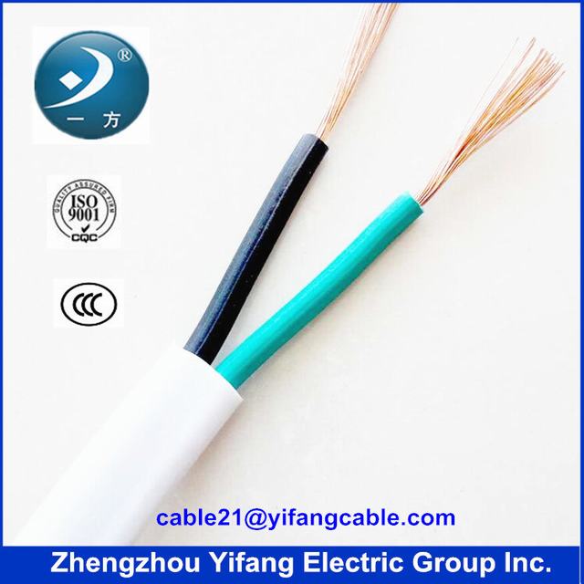  2,5 mm2 Sq mm Cable plano de PVC Fabricante