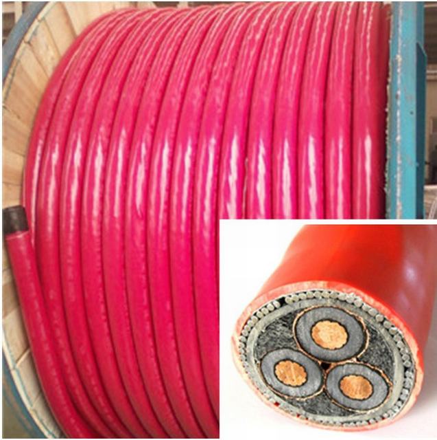  8.7/15 (17.5) chilovolt U/G Cables 15kv, XLPE, 3X240 quadrato. IEC 60502 di millimetro Copper Conductor BS-6622