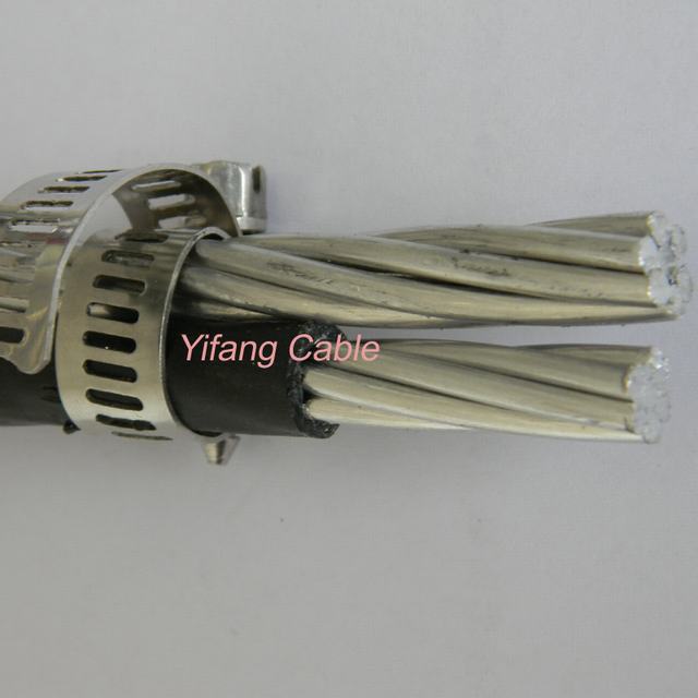  Antena cabos esmaltados cabo ABC 120 mm2