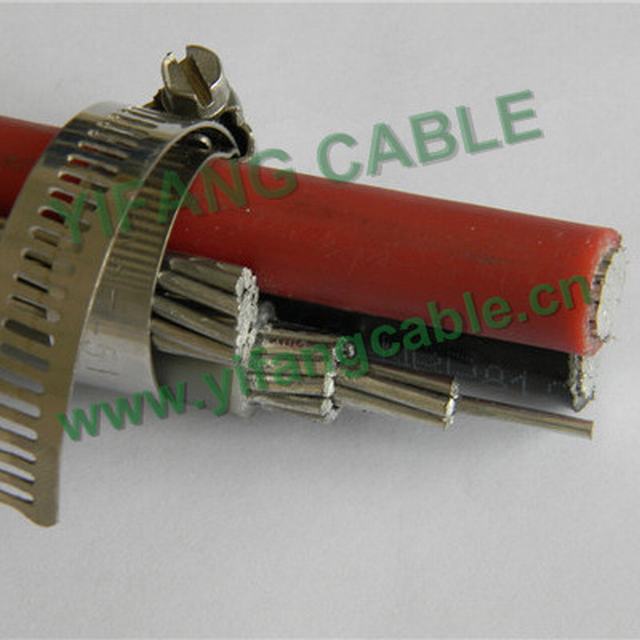  Offre groupée de l'antenne câble, 0.6/1kv, isolation en polyéthylène réticulé, conducteur en aluminium
