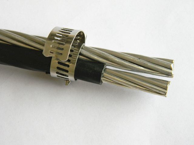 
                                 Aluminiumisolierungs-verdrehtes obenliegendes Kabel-Duplex ABC-Kabel des leiter-Schäferhund-XLPE                            