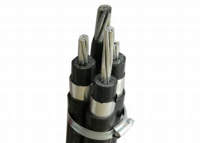  El cable tripolar de Aluminio Autoportante 8.7/15 Kv Na2xsa2s-S de 3X1X150mm2