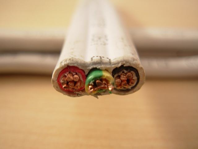  Van Cu/van pvc (enige kern) Geïsoleerd pvc, niet-In de schede gestoken Kabel, 450/750V, BS en50525-2-31, IEC60227