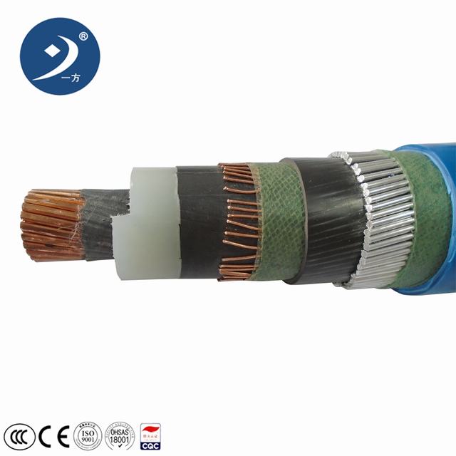 
                                 Cu/XLPE/swa/câble d'alimentation extérieure en PVC MV pour les Pays-Bas vente                            