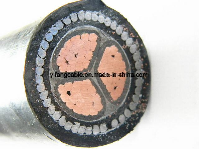  Baja tensión XLPE Swa el Cable de cobre 4core 70mm2