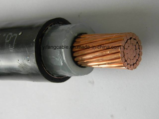  6 kv de media tensión XLPE de cobre del cable de alimentación aislado