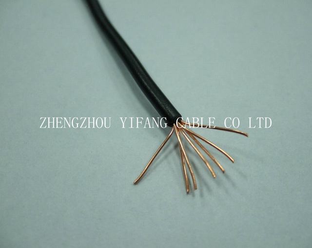  Aislamiento de PVC cable eléctrico, de 3 núcleos de alambre de cobre