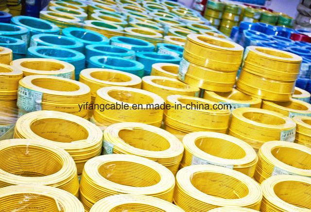 PVC Insulated Single Conductor Wires for Electric Installation Applications