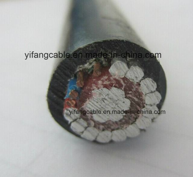  Gespleten Concentric Cable 16mm2 10mm2 Aluminium Conductor XLPE Insulation