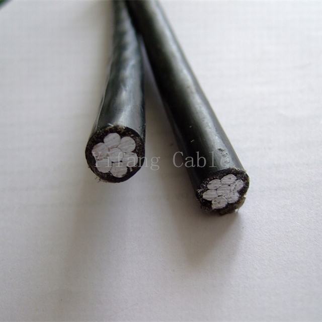  Cable de torsade 2x16mm2 de techo aluminio ABC Cable Cable conductor armar