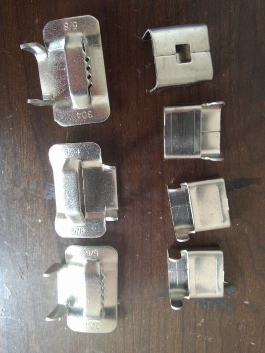 201, 304, 316 Stainless Steel Buckle, 100PCS/Box