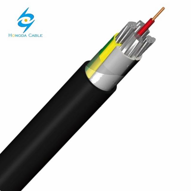  E-Xayy 0.6/1 Kv de metro de la energía de los cables con aislamiento de PVC y funda