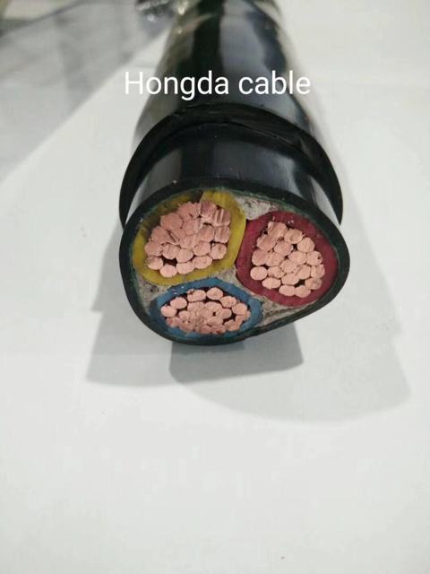  0.6/1kv 3*120 mm2 isolant en PVC PVC Nyy câble Câble Câble électrique