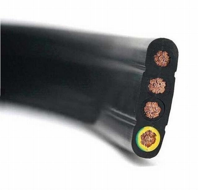 0.6/1kv 4cores Copper Flexible Rubber Insulated Power Cable