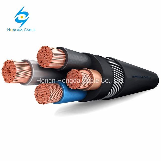 
                                 0.6/1kv multinúcleo de conductores de cobre flexible Cable Blindado Rvmv-K el cable de alimentación                            