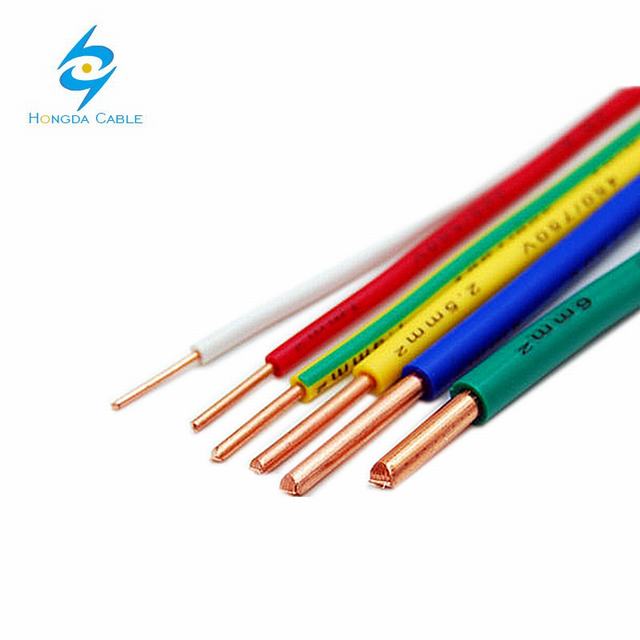 1.5mm 2.5mm Copper Conductor BV Electric Cable Wire