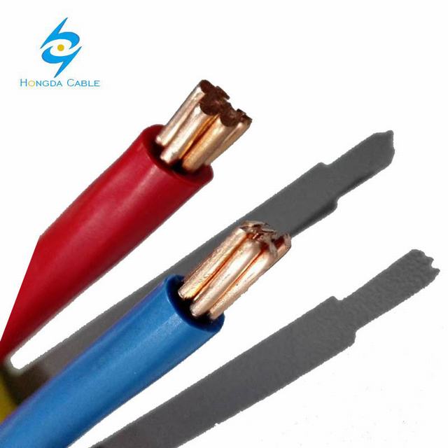  10 mm2, cables eléctricos de cobre aislados con PVC, alambre de cobre