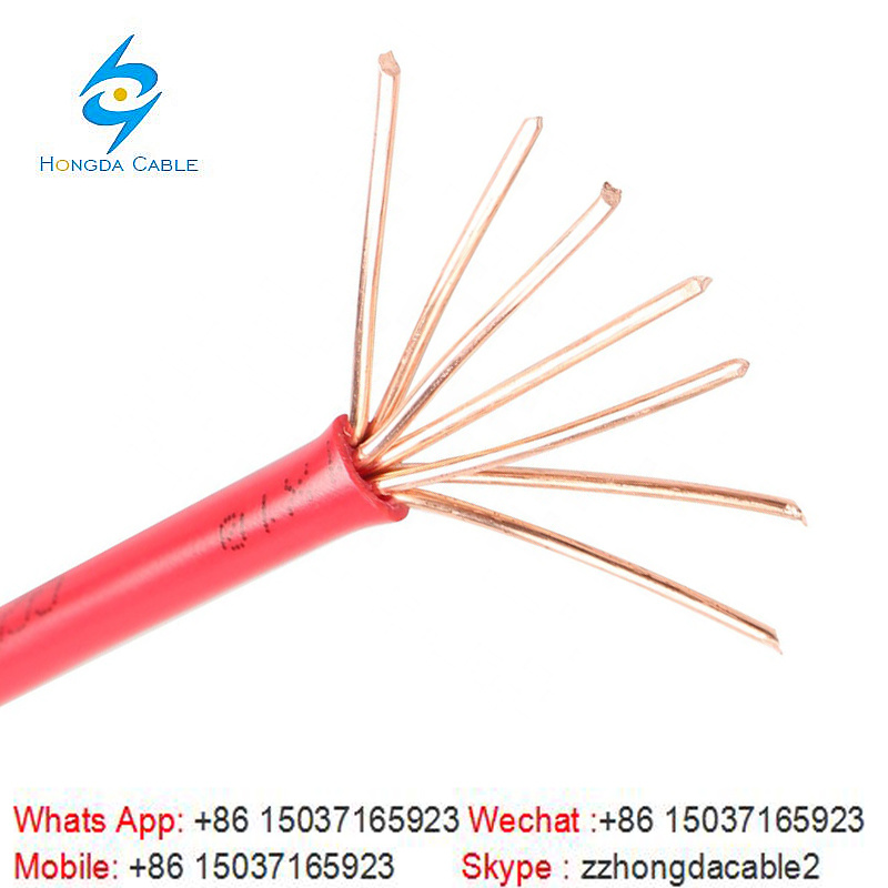 14AWG Electrical Copper Wire PVC Insulated Wire