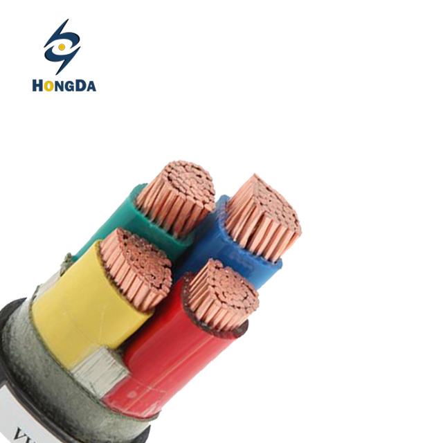  150mm2 cabos elétricos subterrâneos condutores de cobre 4 cabos de núcleo