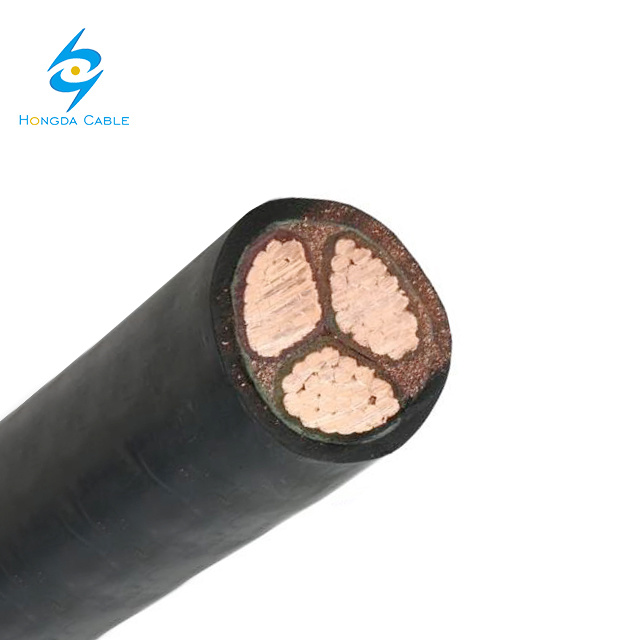 240mm XLPE 3 Core Power Cable 3 Core 95mm2 XLPE Cable Underground Cooper Cable