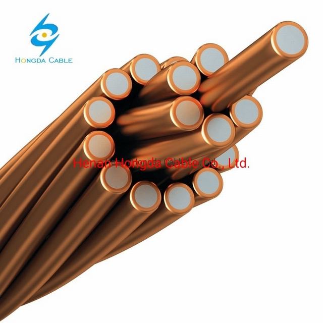 3/2.31mm CCS 40% 30% 21% Conductivity 10AWG Strand Copper Clad Steel Wire