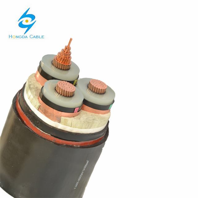 3.6/6kv~26/35kv Single/ Three Cores Cu/Al Swa/Sta Medium Voltage Power Cable