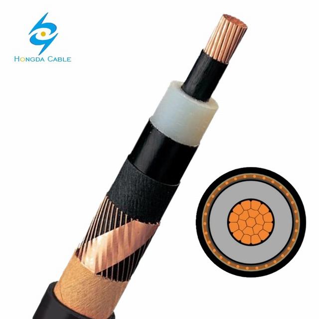 3.6/6kv Medium Voltage Single Core Copper XLPE Insulation Power Cable