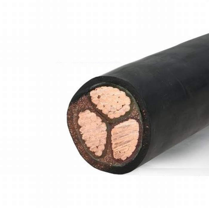 3 Cores 95mm2 185mm2 Copper Conductor XLPE Insulated PVC Sheath Power Cable
