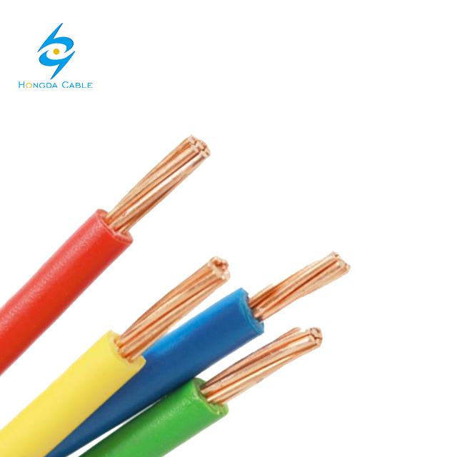 
                                 300/500V 450/750V 7 Core de la casa de PVC de alambre de cobre trenzado El cable 1.5 2.5 4 6 10mm2                            