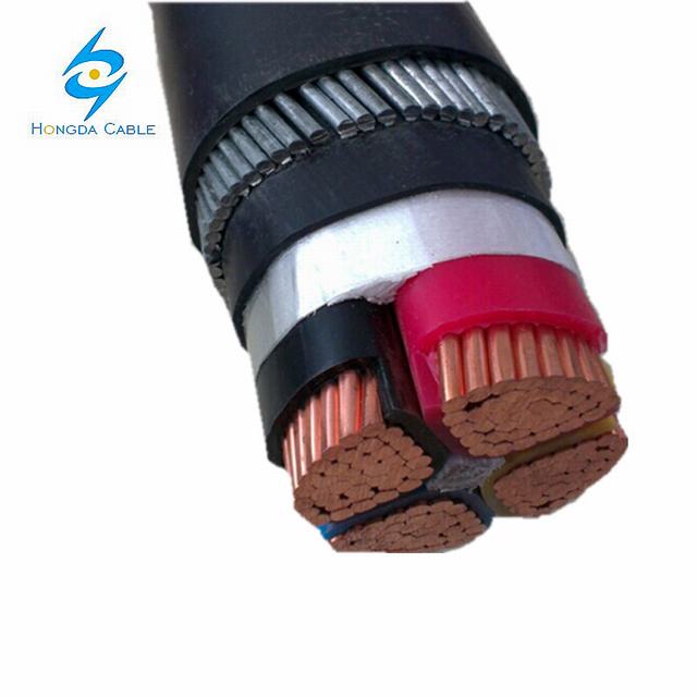  Câble blindé 4*240 Cu/XLPE/PVC/swa/PVC blindés de câble d'alimentation