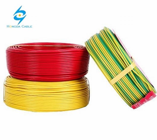  450/750 de alambre de cobre aislados con PVC Cable Civil CV (H2H1)