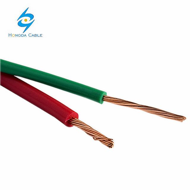 450/750V Copper Conductor PVC Insulated Electrical Wire House Wiring Materials