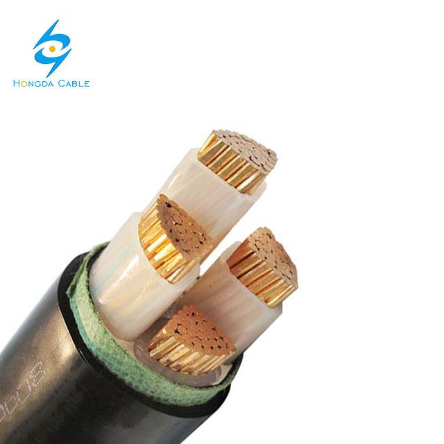 
                                 Cobre de 4X95 Cable de alimentación 0.6/1kv XLPE Revestimiento de PVC                            