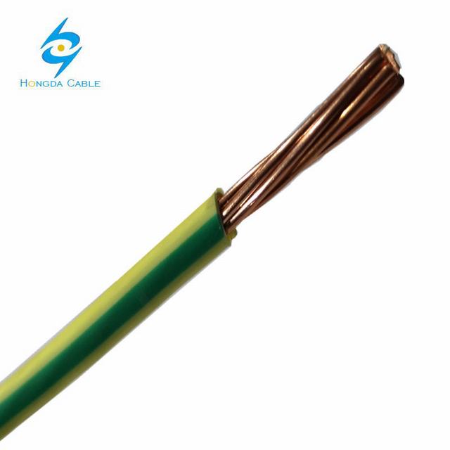 
                                 4mm2/6mm2 condutores de cobre PVC Fio eléctrico para a construção ou Constrction                            