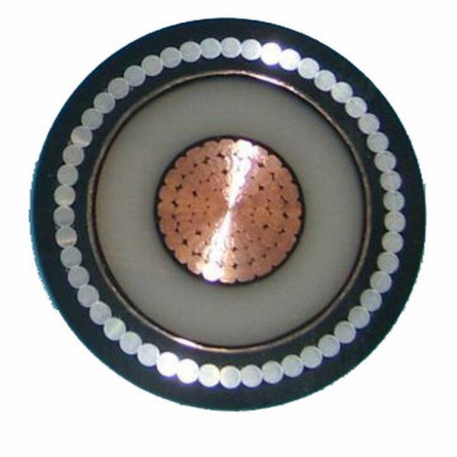  6/10kv XLPE de núcleo único Conductor de cobre o aluminio con aislamiento de 400mm2 Cable de alimentación