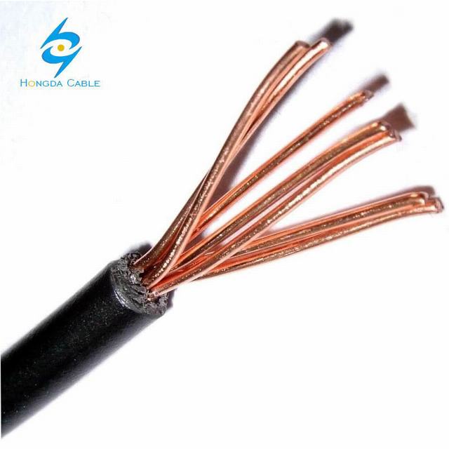  6 AWG de cobre aislados con PVC, Cable Eléctrico cable eléctrico