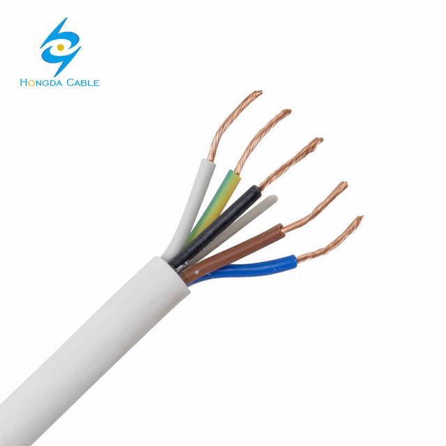  Cable de 6 núcleos de Cable Eléctrico de 3mm cable de 0,5 mm