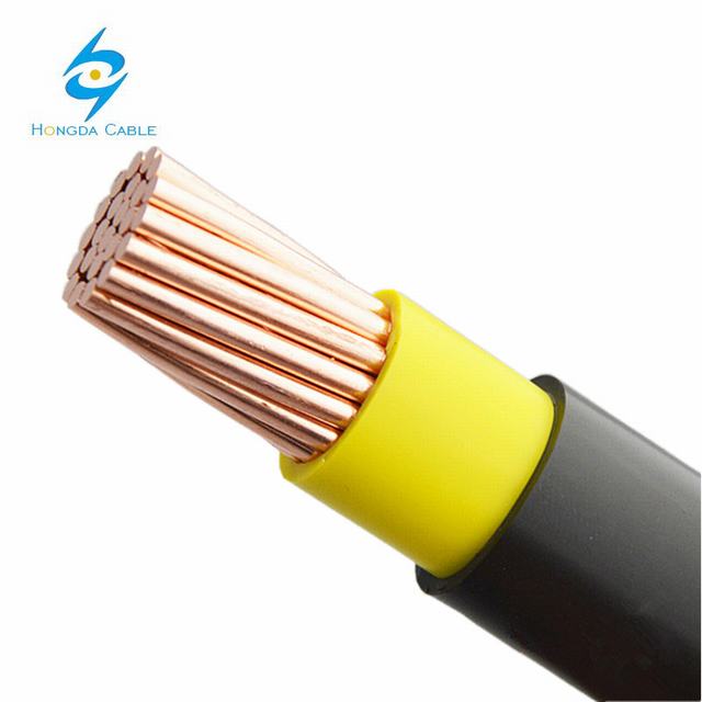  Cable de PVC 6181xy 600 1000V Cable cableado de la superficie de 120mm2